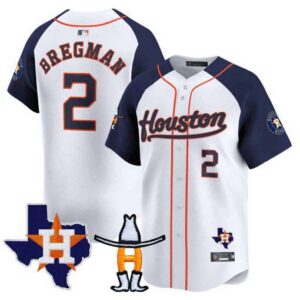 Men's Houston Astros Houston Rodeo Patch Vapor Premier Limited Jersey - All Stitched