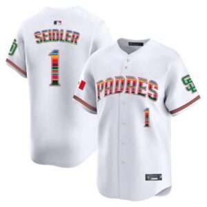 Men's San Diego Padres Mexico Premier Limited Jersey - All Stitched