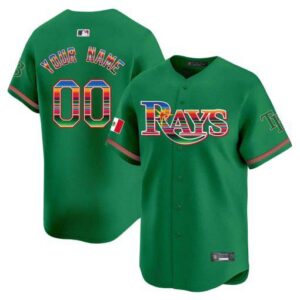 Tampa Bay Rays Mexico Vapor Premier Limited Custom Jersey - All Stitched