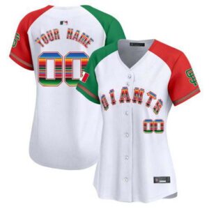 San Francisco Giants 2024 Willie Mays Patch Vapor Premier Limited Custom Jersey - All Stitched