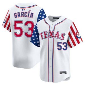 Texas Rangers 2024 Independence Day Vapor Premier Limited Jersey V2 - All Stitched
