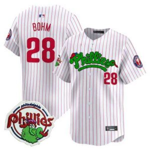 Men's Phillies Phanatic Patch Vapor Premier Limited Jersey V2 - All Stitched