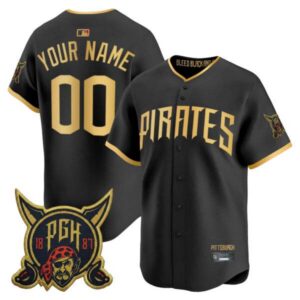 Pittsburgh Pirates 2026 City Connect Vapor Premier Limited Custom Jersey – All Stitched