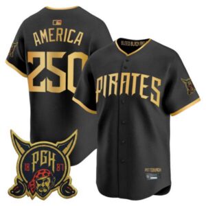 Men’s Pittsburgh Pirates 2026 City Connect Vapor Premier Limited Jersey – All Stitched