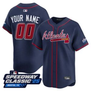 Atlanta Braves ‘Speedway Classic’ Vapor Premier Limited Custom Jersey – All Stitched