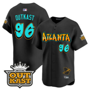 Men’s Atlanta Braves ‘Graffiti A-Town Edition’ Vapor Premier Limited Jersey – All Stitched
