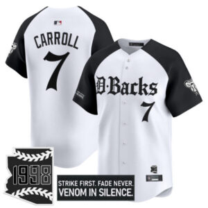 Men’s Arizona Diamondbacks ‘Gothic Desert Fang Edition’ Vapor Premier Limited Jersey V2 – All Stitched