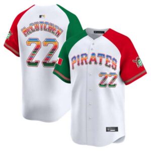 Men’s Pittsburgh Pirates Mexico Vapor Premier Limited Jersey – All Stitched
