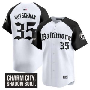 Men’s Baltimore Orioles ‘Gothic Harbor Edition’ Vapor Premier Limited Jersey – All Stitched