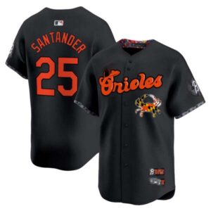 Men’s Baltimore Orioles Maryland Blue Crab Vapor Premier Limited Jersey – All Stitched