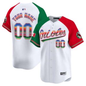 Baltimore Orioles Mexico Vapor Premier Limited Custom Jersey – All Stitched