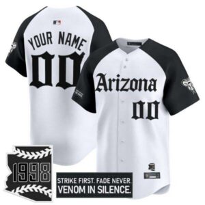 Arizona Diamondbacks ‘Gothic Desert Fang Edition’ Vapor Premier Limited Custom Jersey – All Stitched