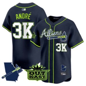Men’s Atlanta Braves Atliens Vapor Premier Limited Jersey V2 – All Stitched