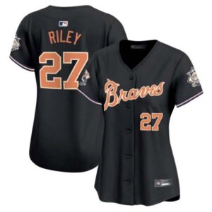 Women’s Atlanta Braves Peaches n’ Cream Vapor Premier Limited Jersey – All Stitched