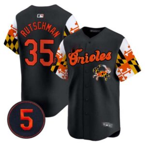 Men’s Baltimore Orioles Robinson Patch Vapor Premier Limited Jersey V7 – All Stitched
