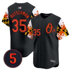 Men’s Baltimore Orioles Robinson Patch Vapor Premier Limited Jersey V5 – All Stitched