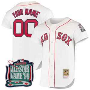 Boston Red Sox Throwback Custom Jersey – Cooperstown Collection – All Stitched