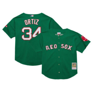 Men’s Boston Red Sox Throwback Jersey – Cooperstown Collection – All Stitched