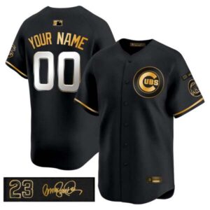 Chicago Cubs ‘Ryne Sandberg Tribute’ Vapor Premier Limited Custom Jersey V3 – All Stitched