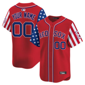 Boston Red Sox 2025 Independence Day Vapor Premier Limited Custom Jersey – All Stitched