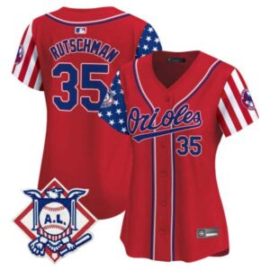 Women’s Baltimore Orioles 2024 Fourth of July Vapor Premier Limited Jersey – All Stitched