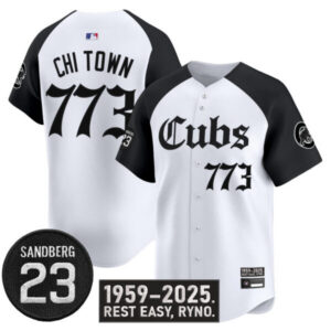 Men’s Chicago Cubs ‘Ryne Sandberg Tribute’ Vapor Premier Limited Jersey – All Stitched