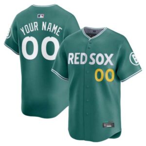 Boston Red Sox 2025 City Connect Vapor Premier Limited Custom Jersey V2 – All Stitched