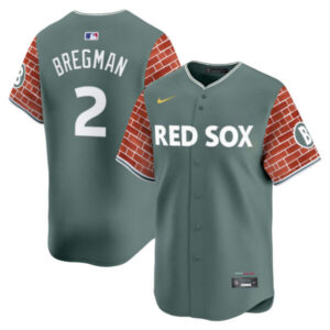Men’s Boston Red Sox 2025 Fenway Red Brick Style Vapor Premier Limited Jersey – Stitched