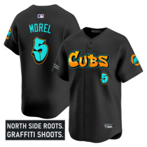 Men’s Chicago Cubs ‘Graffiti North Side Edition’ Vapor Premier Limited Jersey – All Stitched