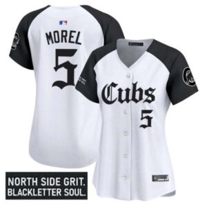 Women’s Chicago Cubs ‘Gothic North Side Edition’ Vapor Premier Limited Jersey – All Stitched