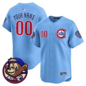 Chicago Cubs Clark Patch Vapor Premier Limited Custom Jersey – All Stitched