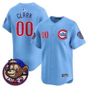 Men’s Chicago Cubs Clark Patch Vapor Premier Limited Jersey – All Stitched