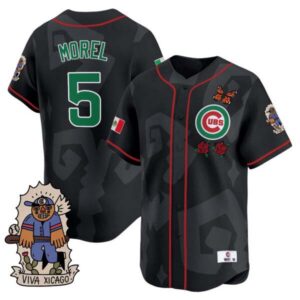 Men’s 2025 Chicago Cubs Mexican Heritage Vapor Premier Limited Jersey – Stitched