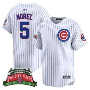 Men’s Chicago Cubs Wrigley Field Style Vapor Premier Limited Jersey – All Stitched