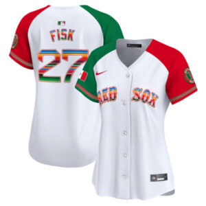 Women’s Boston Red Sox Mexico Vapor Premier Limited Jersey – All Stitched