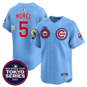 Men’s Chicago Cubs Tokyo Series 2025 Vapor Premier Limited Jersey – Stitched