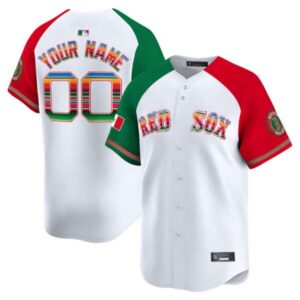 Boston Red Sox Mexico Vapor Premier Limited Custom Jersey – All Stitched