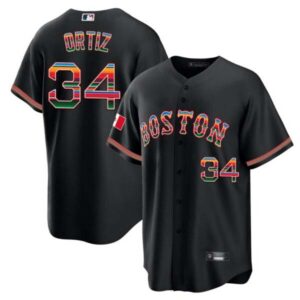 David Ortiz Boston Red Sox Mexico Hispanic Jersey – All Stitched
