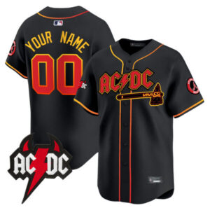 Atlanta Braves AC DC Vapor Premier Limited Custom Jersey – All Stitched
