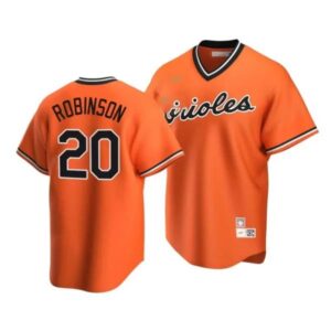 Frank Robinson Baltimore Orioles Orange Jersey – All Stitched