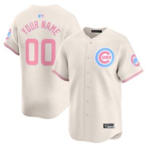 Chicago Cubs Bubblegum Pink Vapor Premier Limited Custom Jersey – All Stitched