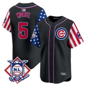 Men’s Chicago Cubs 2025 Fourth of July Vapor Premier Limited Jersey V2 – All Stitched