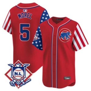 Men’s Chicago Cubs 2024 Fourth of July Vapor Premier Limited Jersey – All Stitched