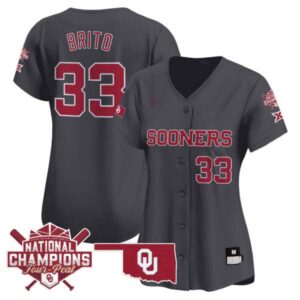 Women’s size – Oklahoma Women’s Champions Patch Vapor Premier Limited Jersey V2 – All Stitched