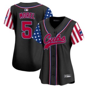 Women’s Chicago Cubs 2024 Independence Day Vapor Premier Limited Jersey V2 – All Stitched