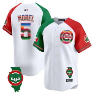 Men’s Chicago Cubs Mexico Illinois Patch Vapor Premier Limited Jersey – All Stitched