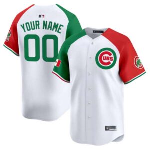 Chicago Cubs Mexico Vapor Premier Limited Custom Jersey V3 – All Stitched