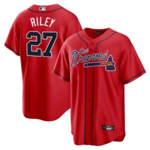 Men’s Atlanta Braves Los Bravos Jersey – All Stitched