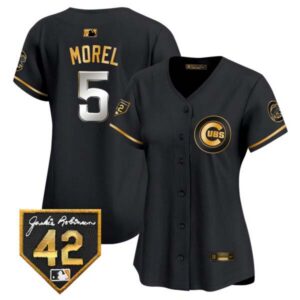 Women’s Chicago Cubs Jackie Robinson Patch Vapor Premier Limited Jersey V2 – All Stitched