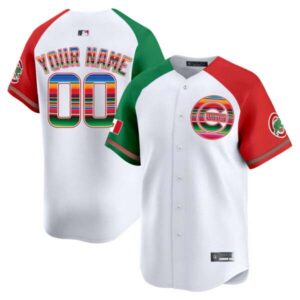 Chicago Cubs Mexico Vapor Premier Limited Custom Jersey – All Stitched